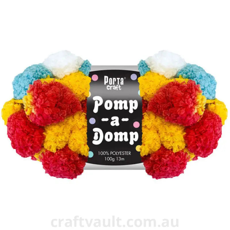 Pomp a Domp Yarn 100g 13m Quirky