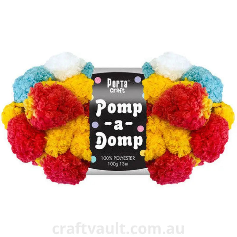 Pomp a Domp Yarn 100g 13m Quirky