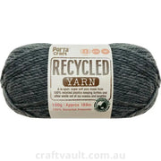 Recycled Yarn 100g 189m 8ply Granite Melange