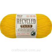 Recycled Yarn 100g 189m 8ply Sunshine