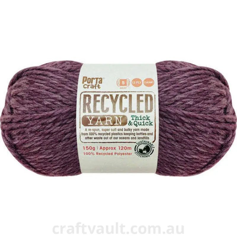 Recycled Yarn 150g 120m 12ply Elegant Melange