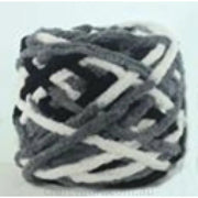 SECONDS Chenille Blanket Yarn 80m 12ply Silver Camo