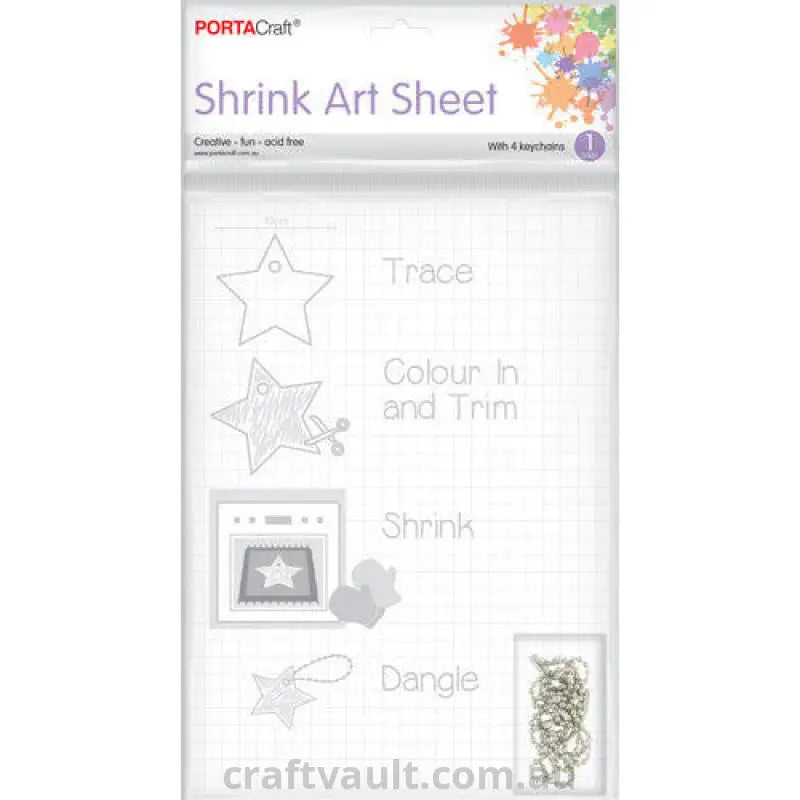 Shrink Art - 1 Sheet