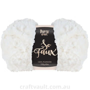 So Faux 100g 60m 1ply Arctic White