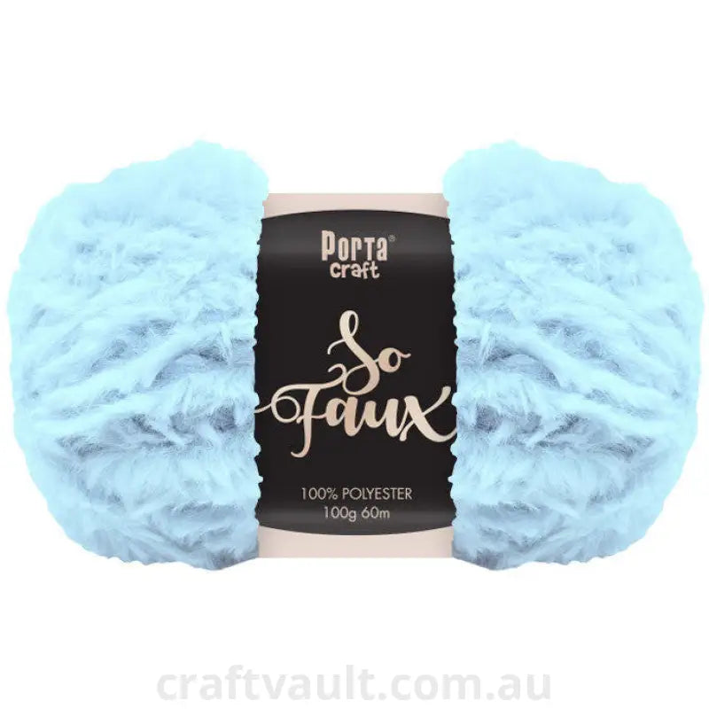 So Faux 100g 60m 1ply Blue Moon