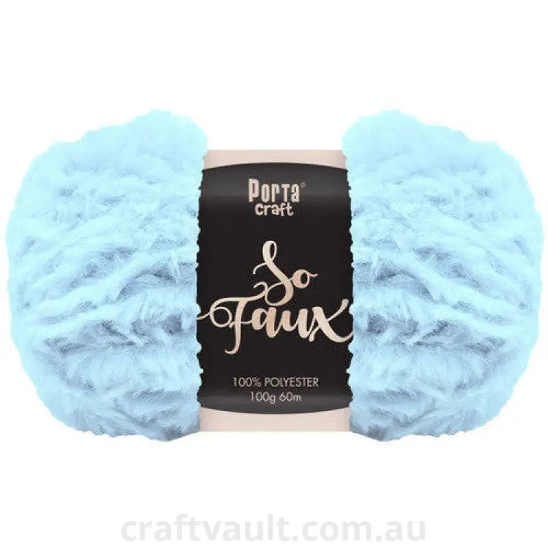 So Faux 100g 60m 1ply Blue Moon