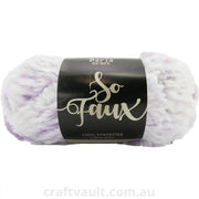 So Faux 100g 60m 1ply Lavender Snow