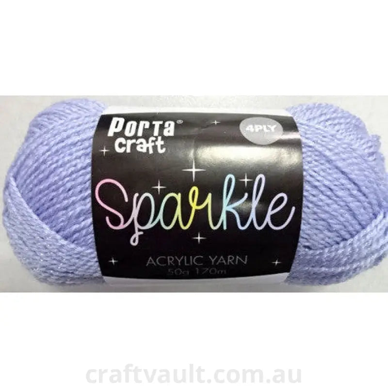 Sparkle Acryl Yarn 50g 170m 4ply Sky
