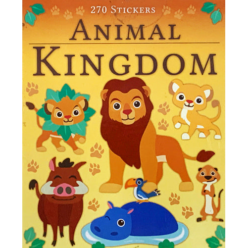 Animal Kingdom Sticker Book - 270 Stickers