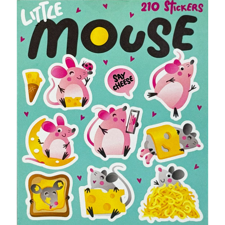 Little Mouse Sticker Book - 210 Stickers