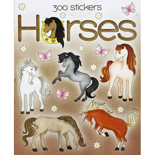 Horses Sticker Book - 300 Stickers