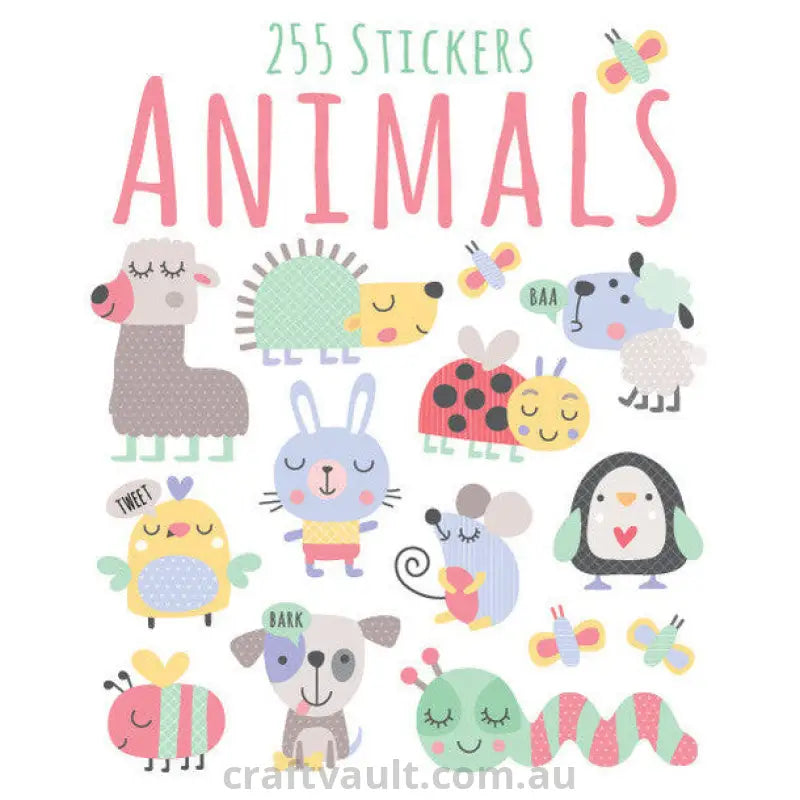 Sticker Books Animals 300 Stickers