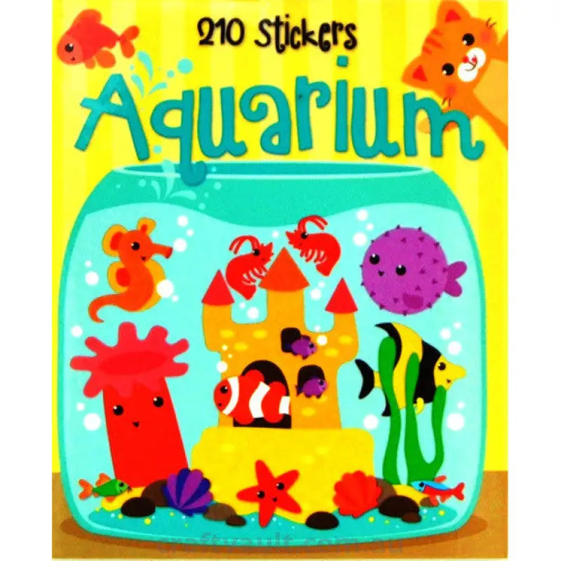 Sticker Books Aquarium 210 Stickers