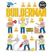 Sticker Books Builderman 300 Stickers