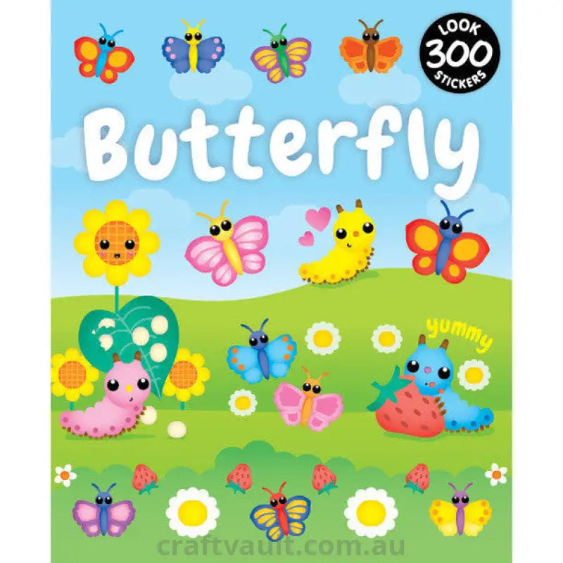 Sticker Books Butterfly 300 Stickers