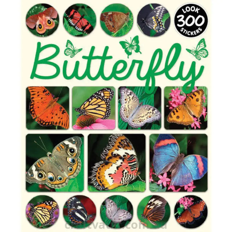 Sticker Books Butterfly 300 Stickers