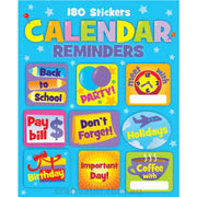 Sticker Books Calendar 180 Stickers
