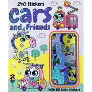 Sticker Books Cars & Friends 160 Stickers & 80 Laser Stickers