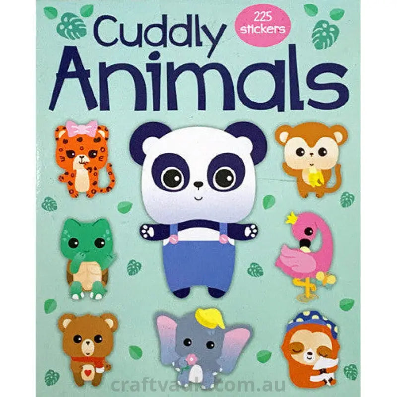 Sticker Books Cuddly Animals 225 Stickers