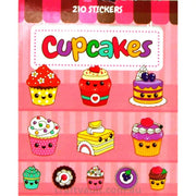 Sticker Books Cupcakes 210 Stickers