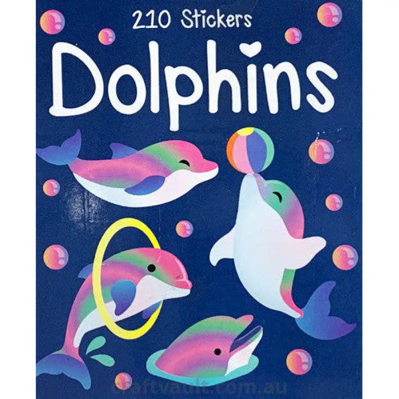 Sticker Books Dolphins 210 Stickers