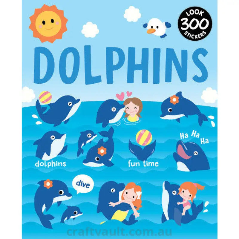 Sticker Books Dolphins 300 Stickers