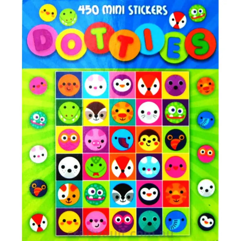 Sticker Books Dotties 450 Stickers