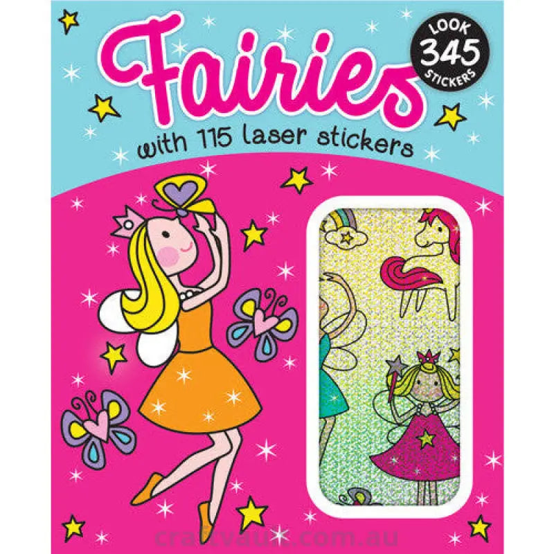 Sticker Books Fairies 230 Stickers & 115 Laser Stickers