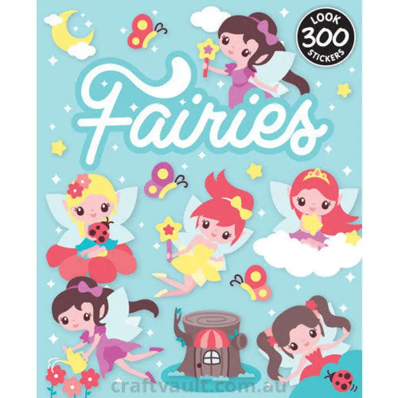 Sticker Books Fairies 300 Stickers
