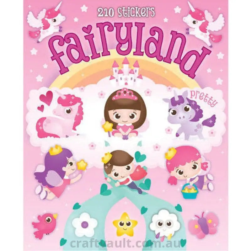 Sticker Books Fairyland 210 Stickers