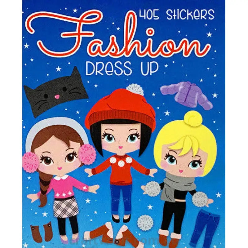 Sticker Books Fashion Dress Up 405 Stickers