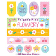 Sticker Books Flowery 255 Stickers