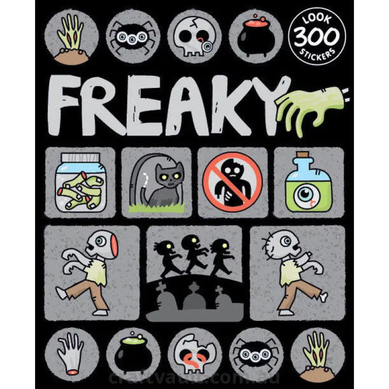 Sticker Books Freaky 300 Stickers