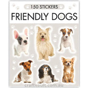 Sticker Books Friendly Dogs 150 Stickers