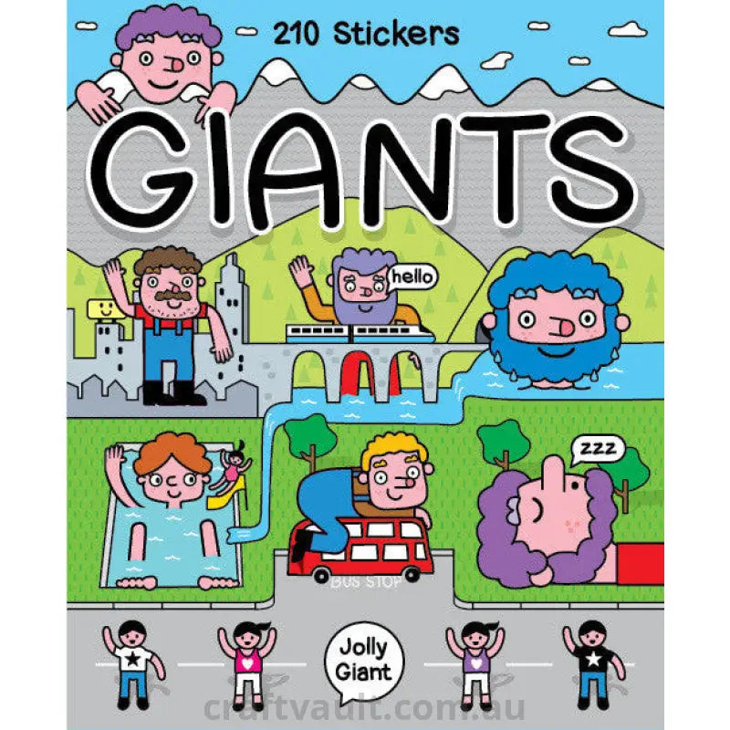 Sticker Books Giants 210 Stickers