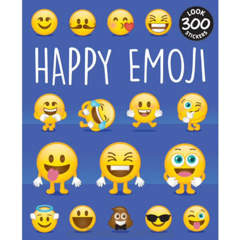 Sticker Books Happy Emoji 300 Stickers
