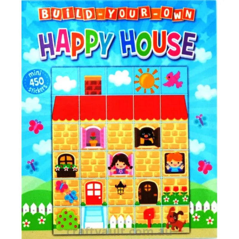 Sticker Books Happy House 450 Stickers