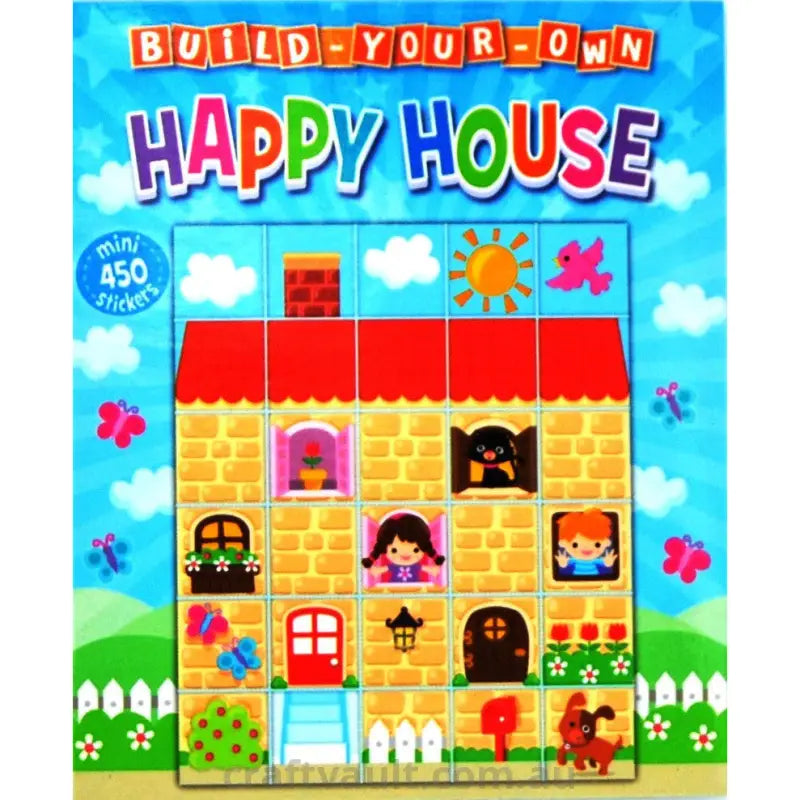 Sticker Books Happy House 450 Stickers
