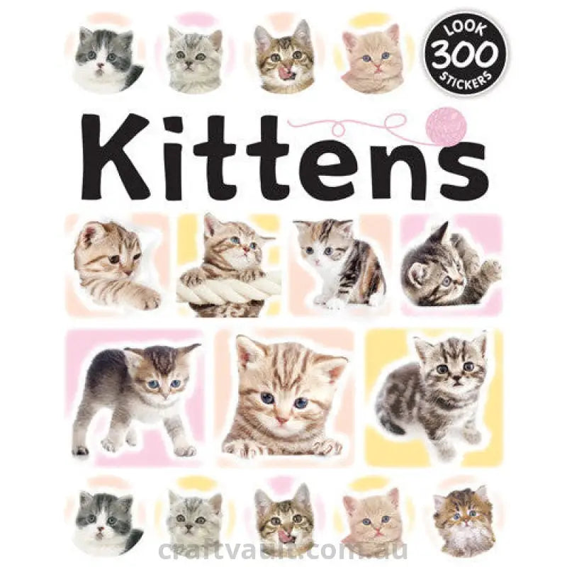 Sticker Books Kittens 300 Stickers