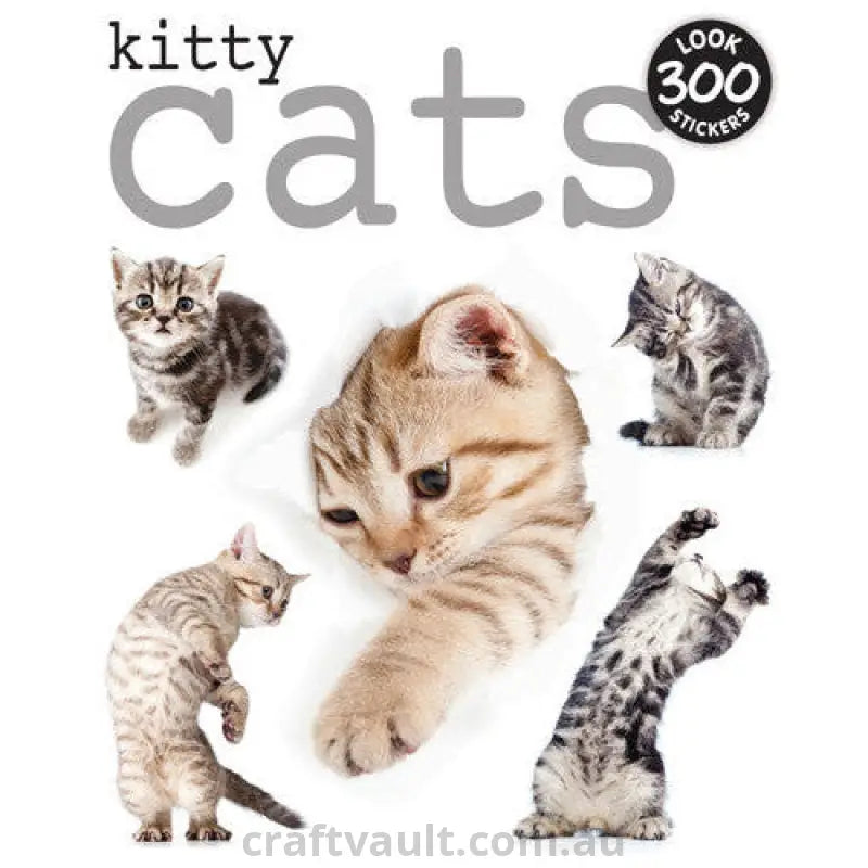 Sticker Books Kitty Cats 300 Stickers