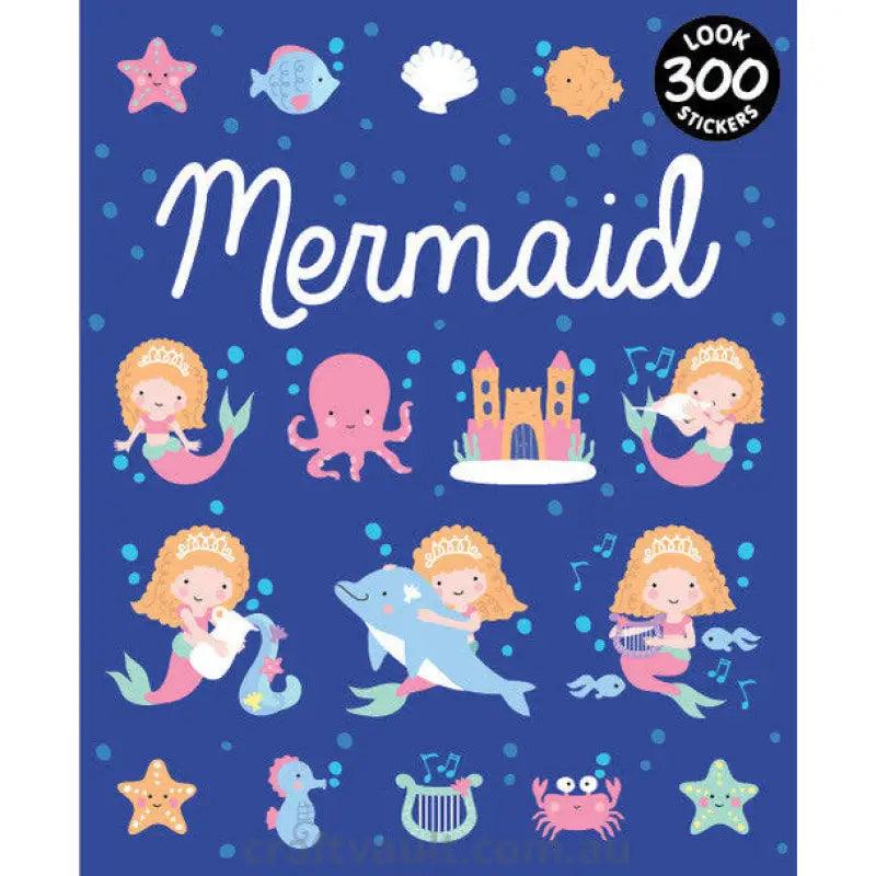 Sticker Books Mermaid 300 Stickers