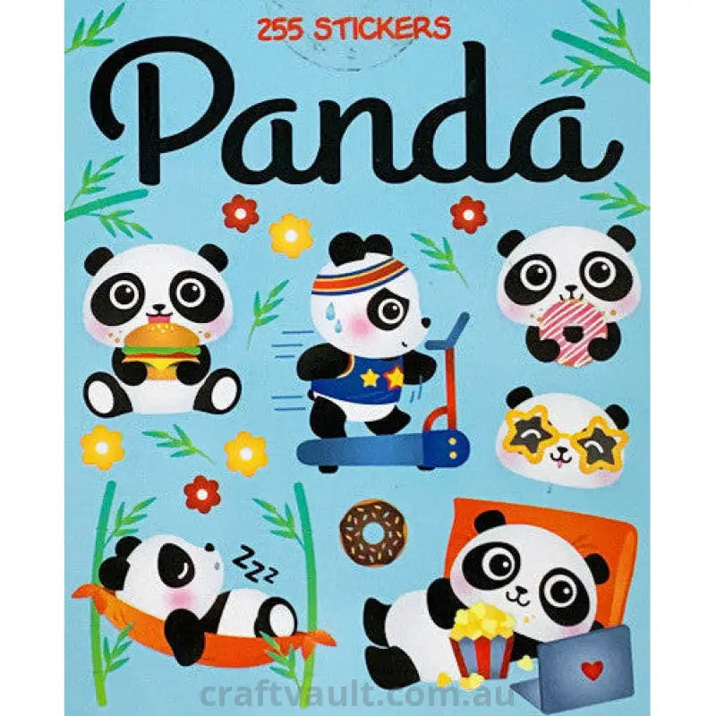 Sticker Books Panda 255 Stickers