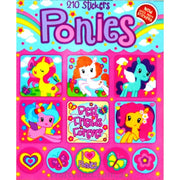 Sticker Books Ponies 210 Stickers