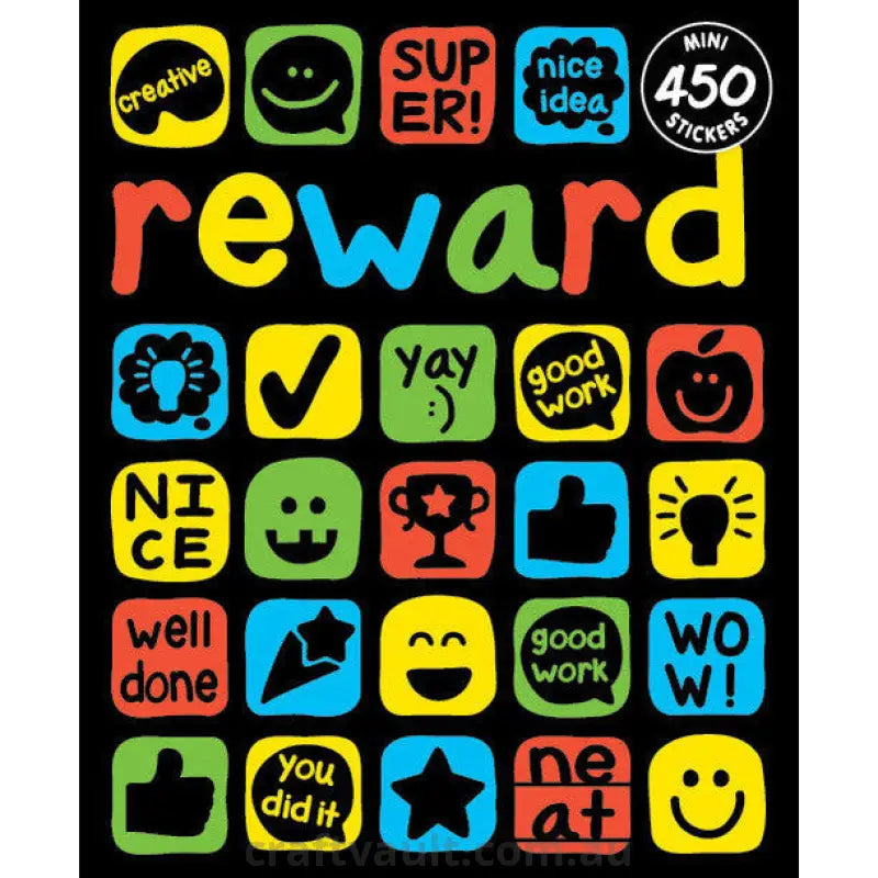 Sticker Books Reward 450 Stickers