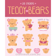 Sticker Books Teddy Bears 210 Stickers