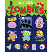 Sticker Books Zombies 210 Stickers