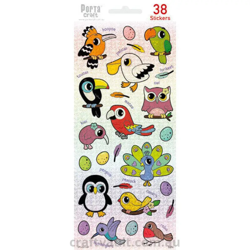 Sticker Sheets #002 Birds