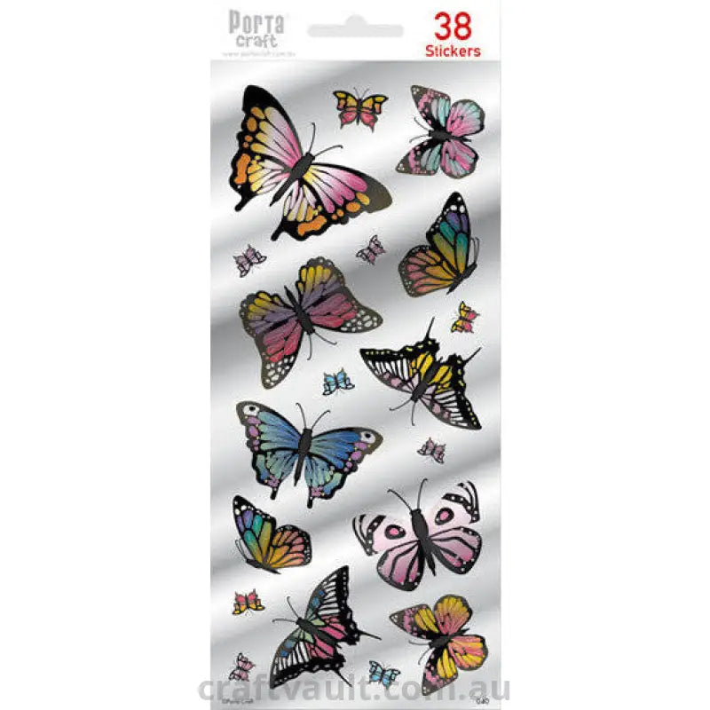 Sticker Sheets #004 Butterfly