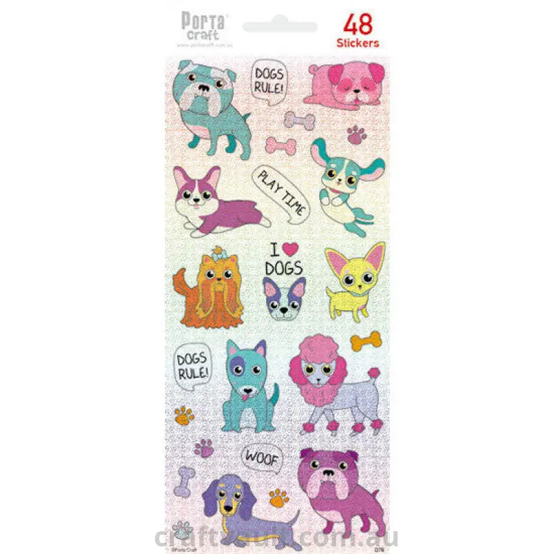 Sticker Sheets #007 Dog