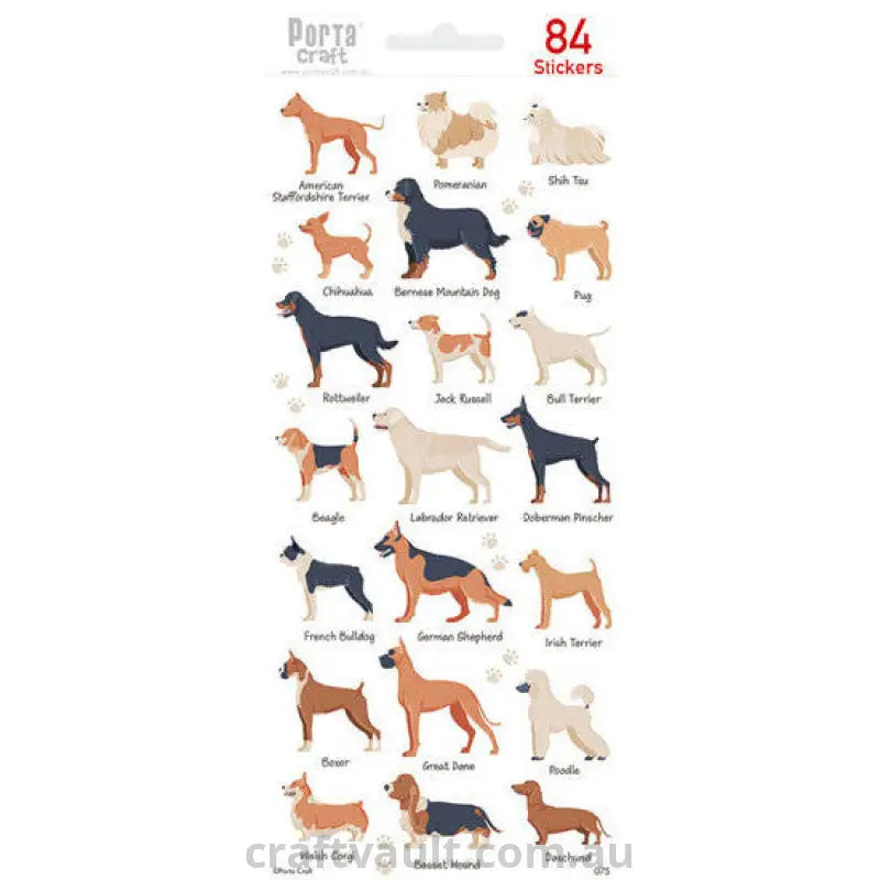 Sticker Sheets #007 Dog